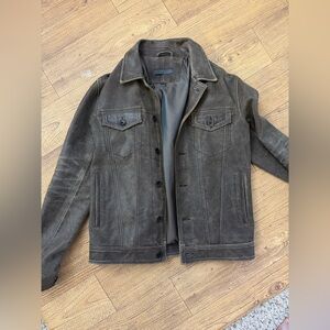 John Varvatos Men's Andrew Leather Jacket